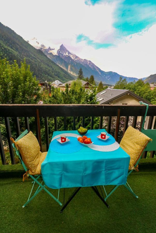 דירות Chamonix Centre, 51M2, Vue Mt Blanc, 2 A 6 Pers, 2 Balcons מראה חיצוני תמונה