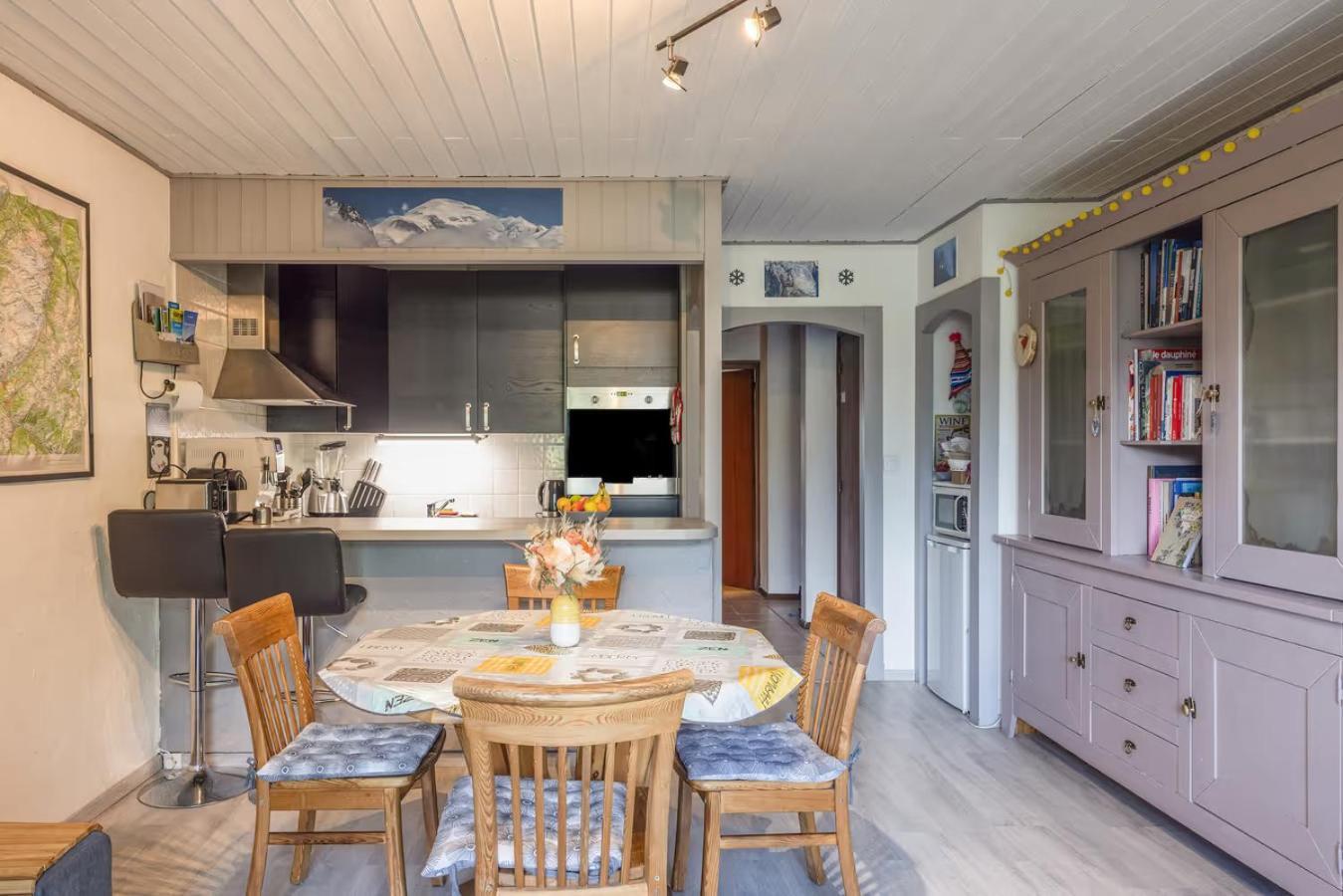 דירות Chamonix Centre, 51M2, Vue Mt Blanc, 2 A 6 Pers, 2 Balcons מראה חיצוני תמונה
